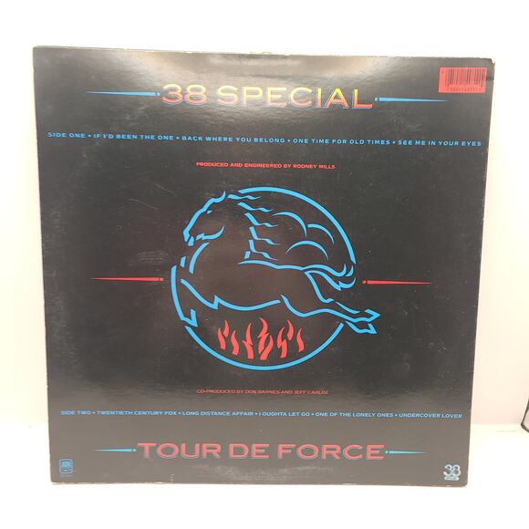 38 Special Tour De Force Vinyl Records With Sleeve 1983 - Picture 2 of 6